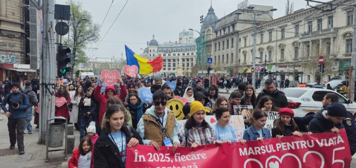 HOTNEWS.RO: Marș pentru viață pe străzile din București. „În 2025, fiecare om contează”