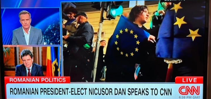 HOTNEWS.RO: Nicușor Dan, interviu la CNN: „George Simion a spus că este pro-Trump, dar nu prea este / „Nu a existat un mesaj de sprijin pentru el al administrației Trump”