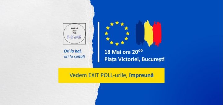 HOTNEWS.RO: „Ori la bal, ori la spital” / „Toți cei care cred în viitorul european al României”, chemați duminică seară în Piața Victoriei pentru a aștepta rezultatele exit-poll