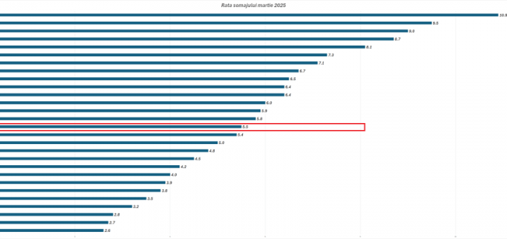 HOTNEWS.RO: Șomajul a coborât în România sub media UE, dar avem cel mai mare șomaj al tinerilor sub 24 de ani. De ce Spania și Finlanda au cel mai înalt șomaj