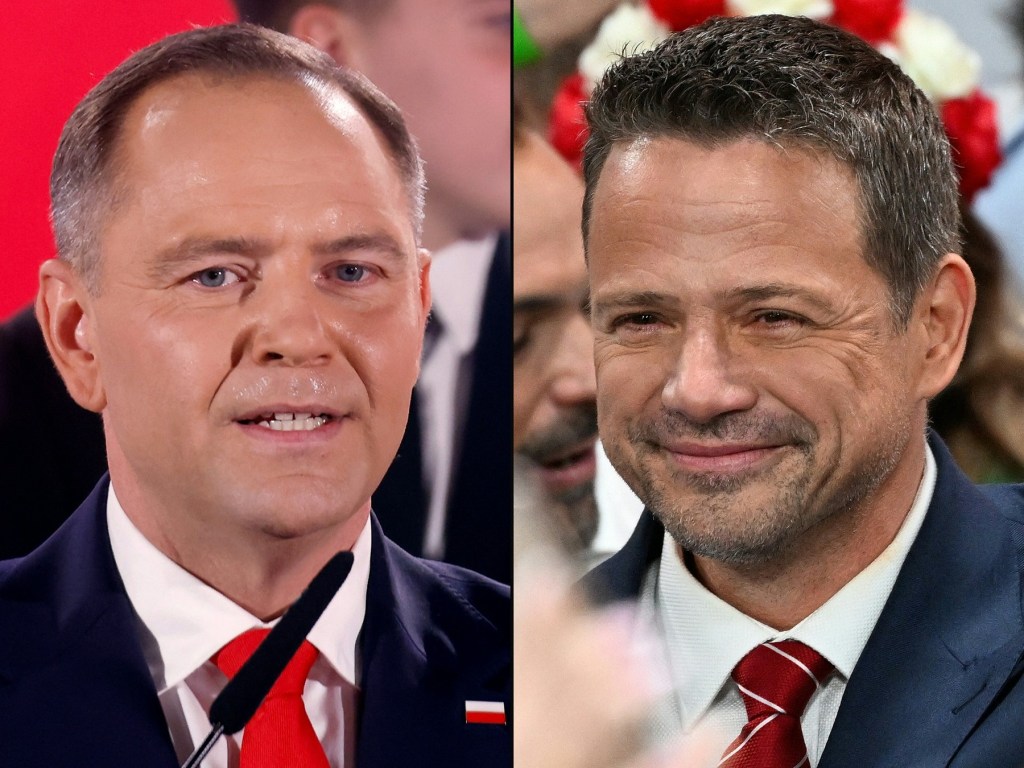 HOTNEWS.RO: VIDEO George Simion, mesaj din Polonia, din mijlocul susținătorilor lui Karol Nawrocki