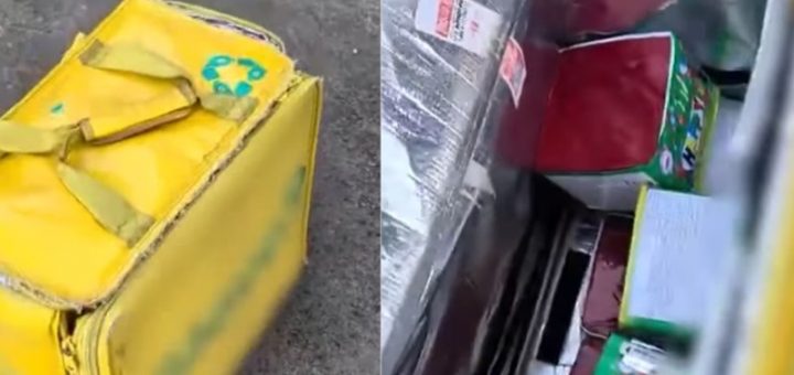 HOTNEWS.RO: VIDEO Petarde ascunse într-o geantă de livrat mâncare, în București. „Am doi pe bancă care așteaptă. Merg să le aduc”