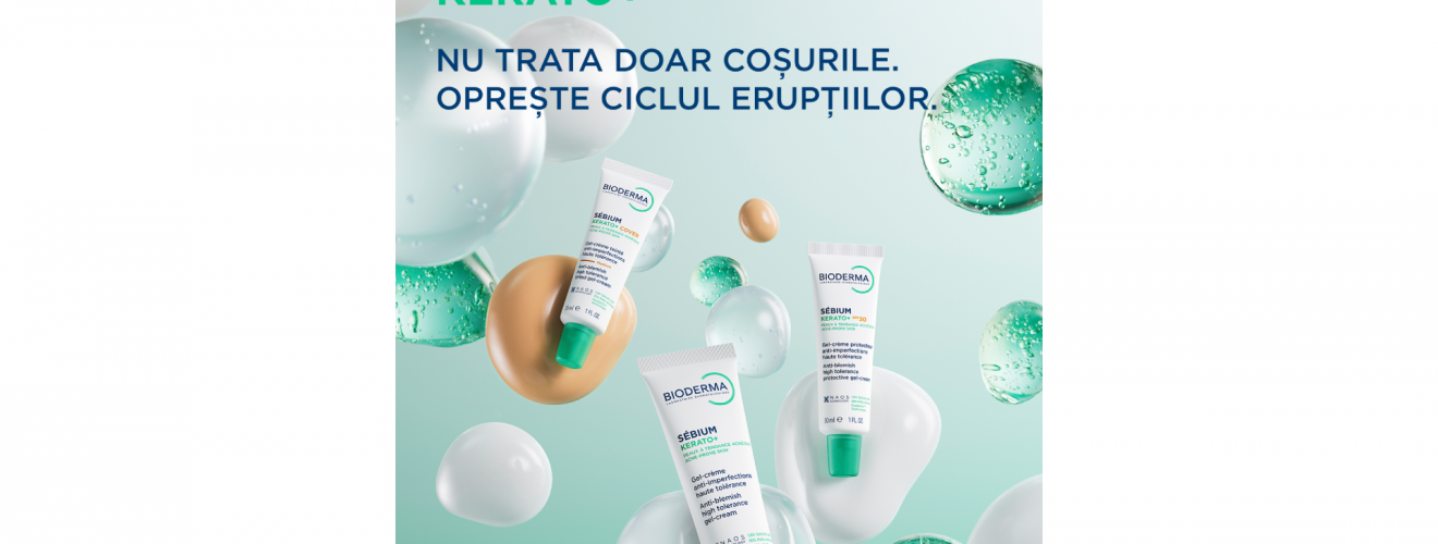 HOTNEWS.RO: [P] Bioderma Sebium: soluții blânde pentru îngrijirea tenului acneic sau gras